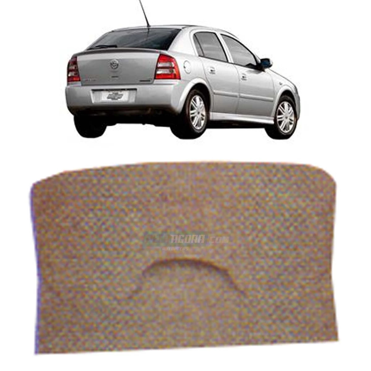 TAMPA PORTA MALA ASTRA 95 GRAFITE (M308615)