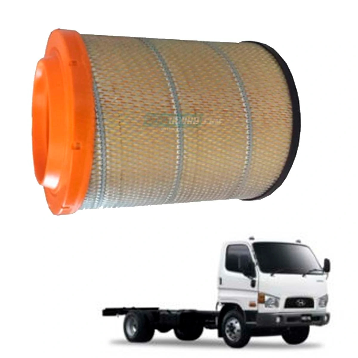ELEMENTO FILTRO AR HYUNDAI HD 78 3.0 DIESEL ANO 2012 ... (281305A500.)