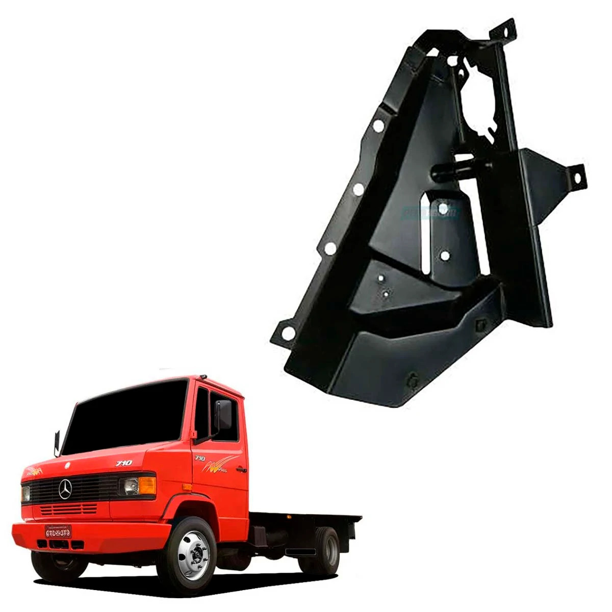 FRONTAL INTERNO LD CABINE MB 709 710 1618 1620 (6886207133.)