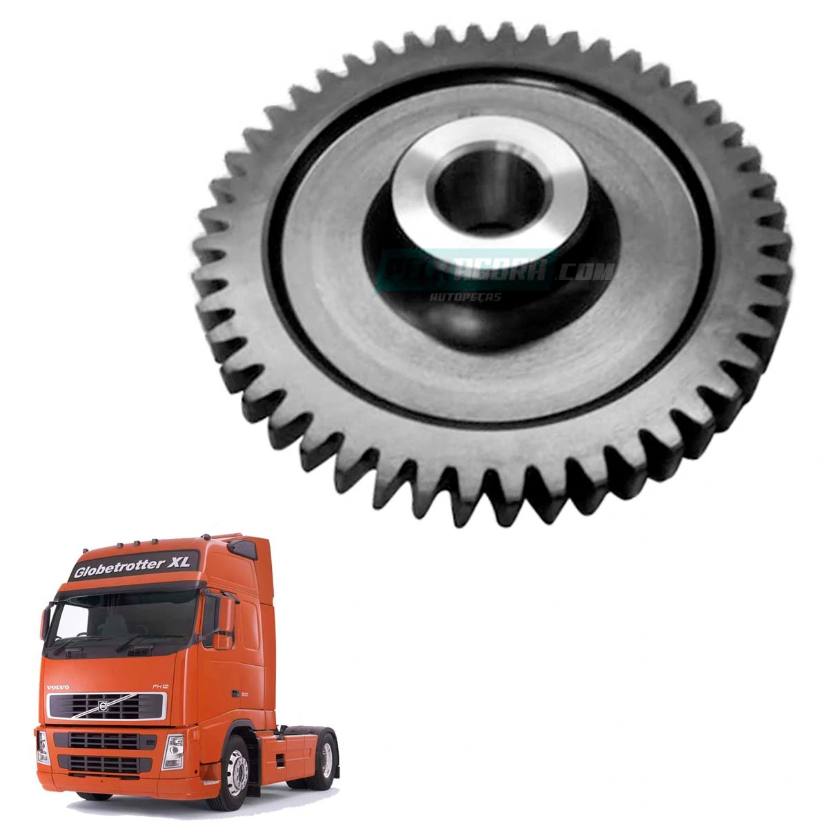 ENGRENAGEM COMPRESSOR VOLVO D13 VOLVO MOTOR D13 FH12 FH16 FM13 B13R NH12 (813184