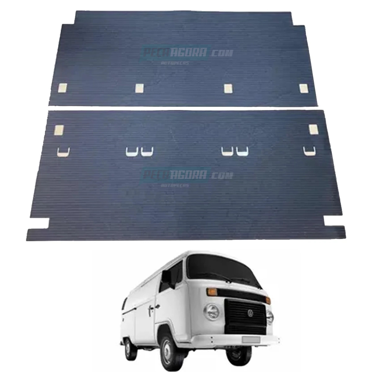 JOGO TAPETE TEXTURIZADO SALAO KOMBI ATE 97 90 91 92 93 94 95 96 (M138350)