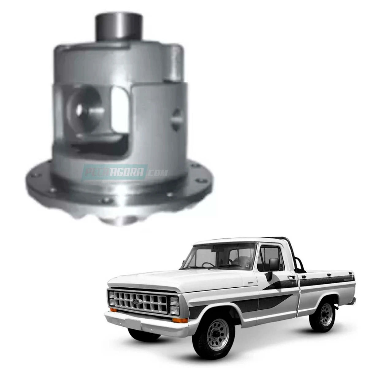 CAIXA SATELITE VAZIA DIFERENCIAL DANA 46 FORD F1000 43X14 49X18 43X13 46X13 41X1