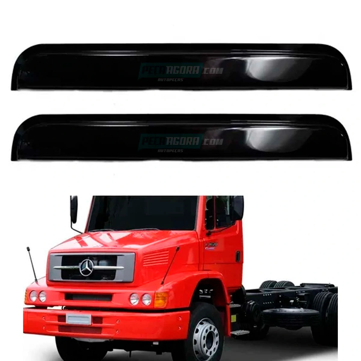 PAR CALHA CHUVA MB 1618 1620 1935 1938 BICUDO FM ORIGINAL (420412)