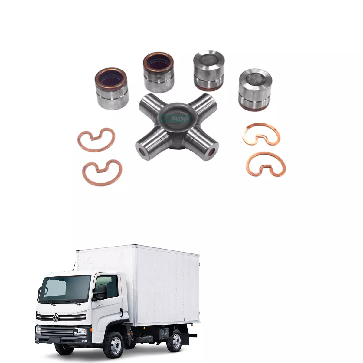 CRUZETA CARDAN VW NOVO DELIVERY 9170 ANO 2018 DIANTE (23B521291)