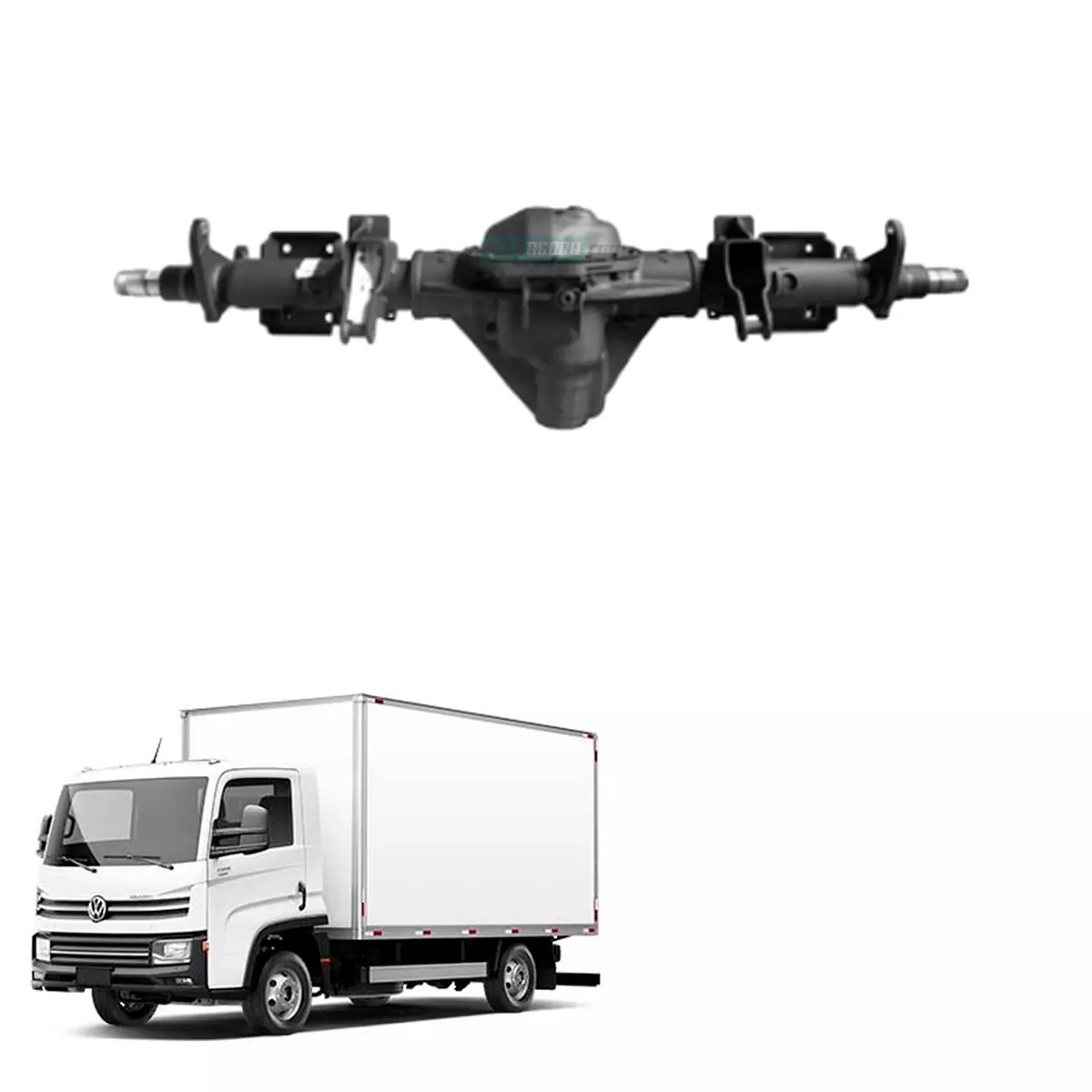 CARCACA DIFERENCIAL NOVO DELIVERY VW 10.5 4150 4160 6160 ANO 2018 DIANTE DIFEREN