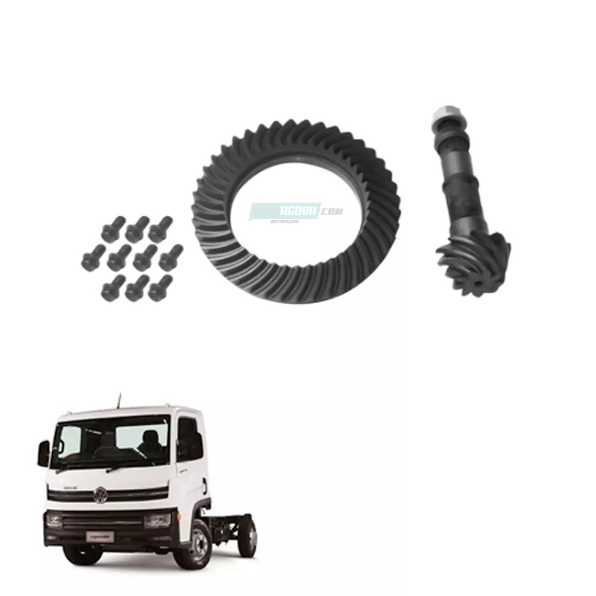 COROA E PINHAO 41X9 RAT 4.56 DIFERENCIAL VW 8.9 DELIVERY EXPRESS ANO 2019 DIANTE