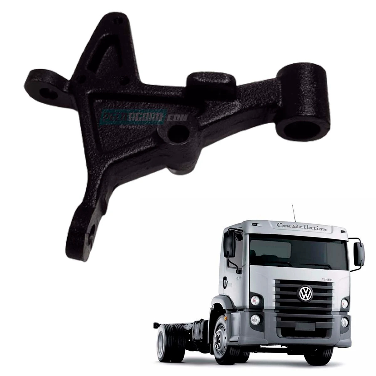 SUPORTE ALAVANCA CAMBIO VW 13180 15180 17210 17180 17220 24220 23210 (2VH711529-