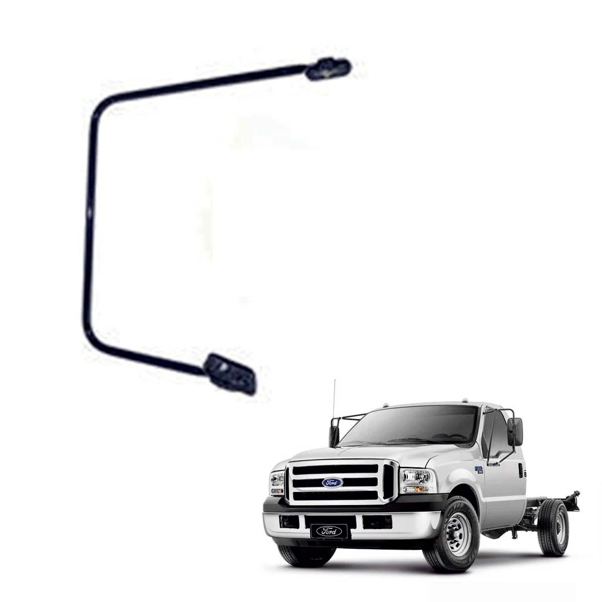 BRACO RETROVISOR FORD F1000 4000 (XC3517682EBYGA)