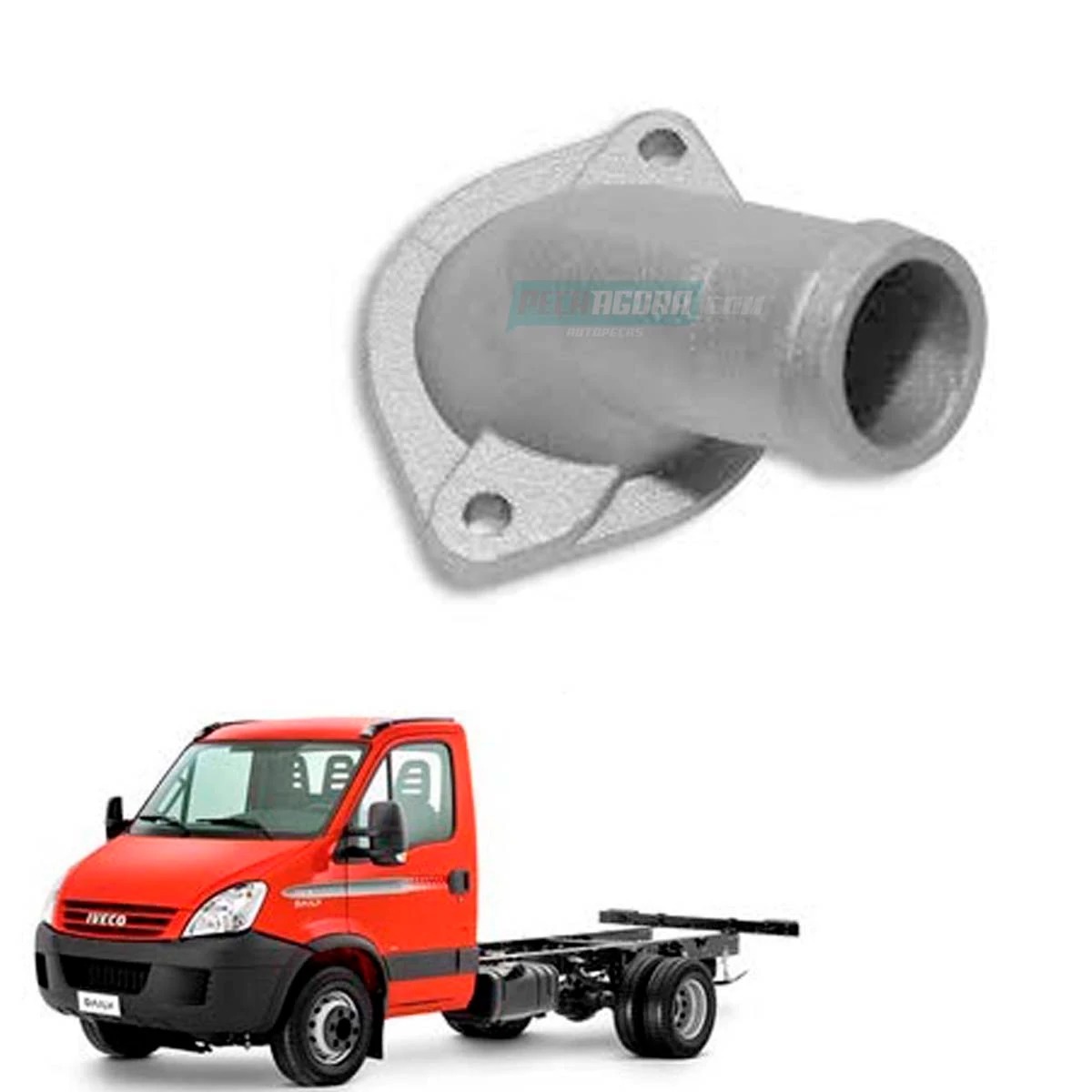 TAMPA VALVULA TERMOSTATICA IVECO DAILY CABINE SIMPLES (7301254,.-.)