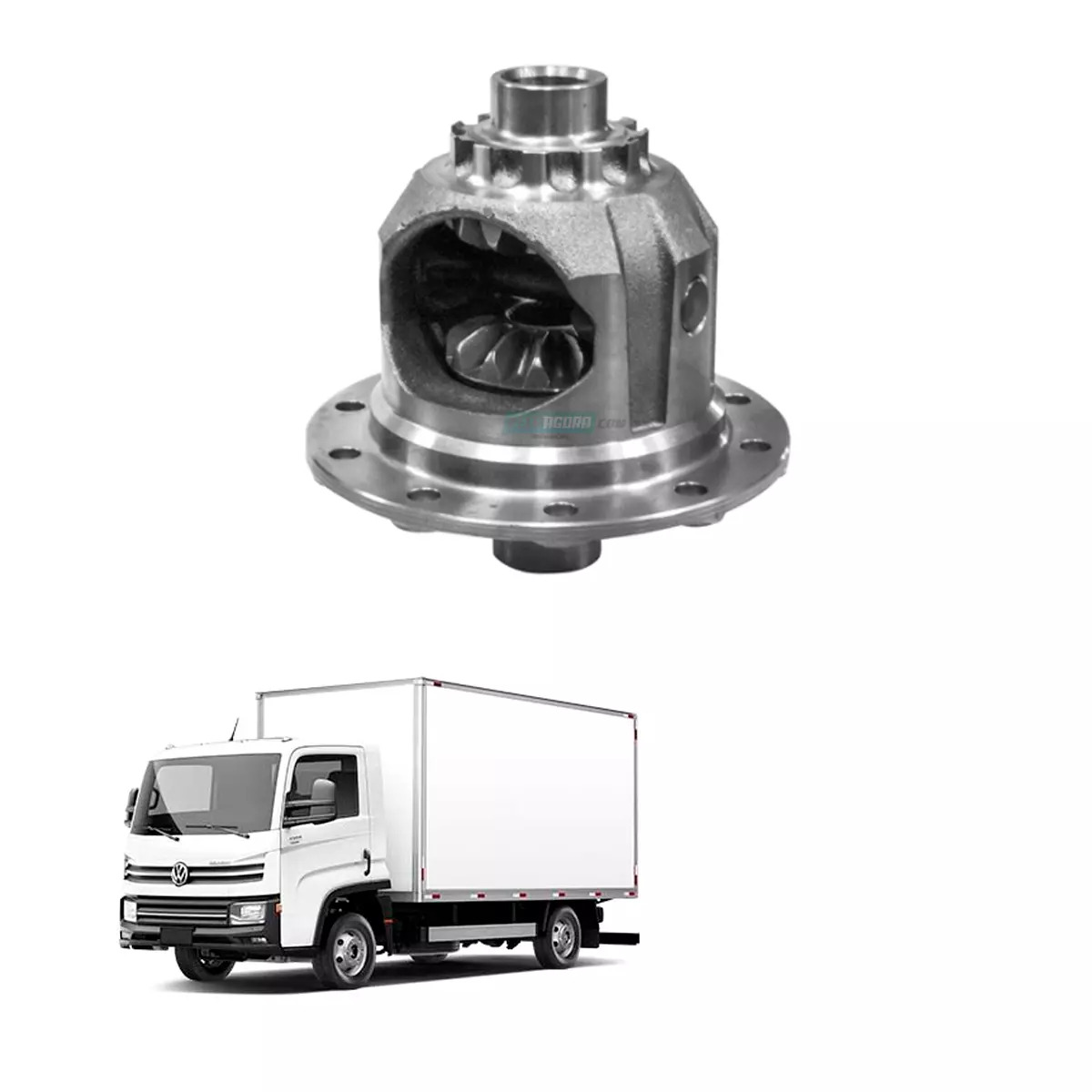 CAIXA SATELITE COMPLETA DIFERENCIAL VW 8.9 RAT 4.56 VW CAMINHAO DELIVERY EXPRESS