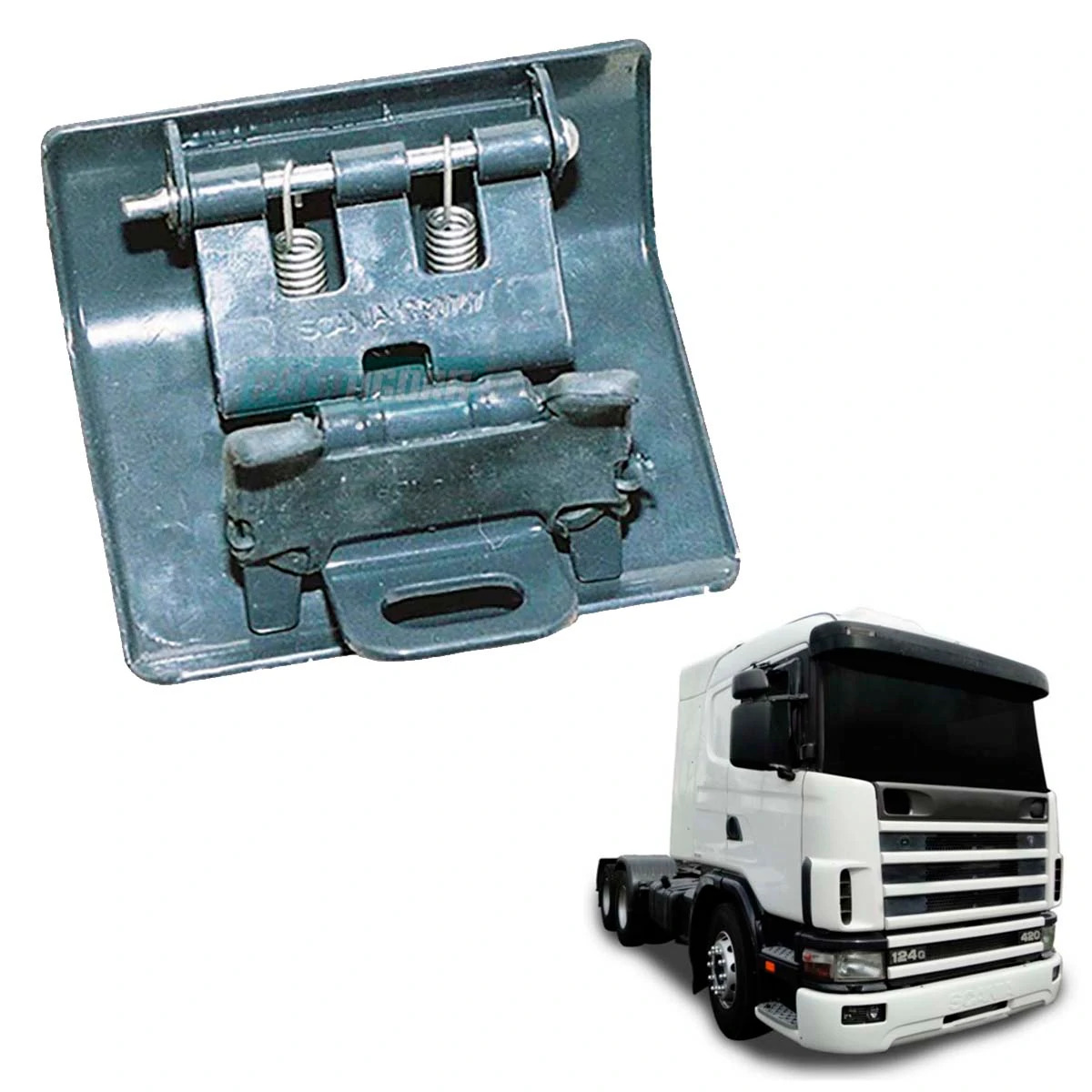 TRAVA GRAMPO PARALAMA CABINE PARA SCANIA SERIE 4 T114 R124 P124 G124 P114 R114 (