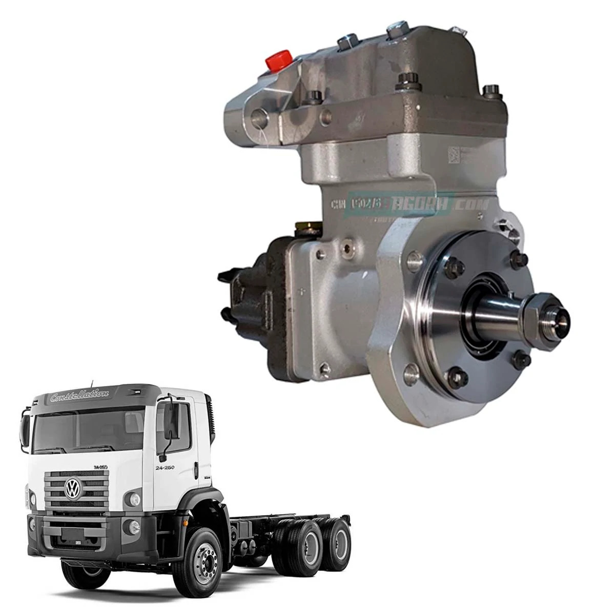 BOMBA COMBUSTIVEL ALTA MOTOR CUMMINS ISC VW 24320E 19320E 19370 25370E 25320 262