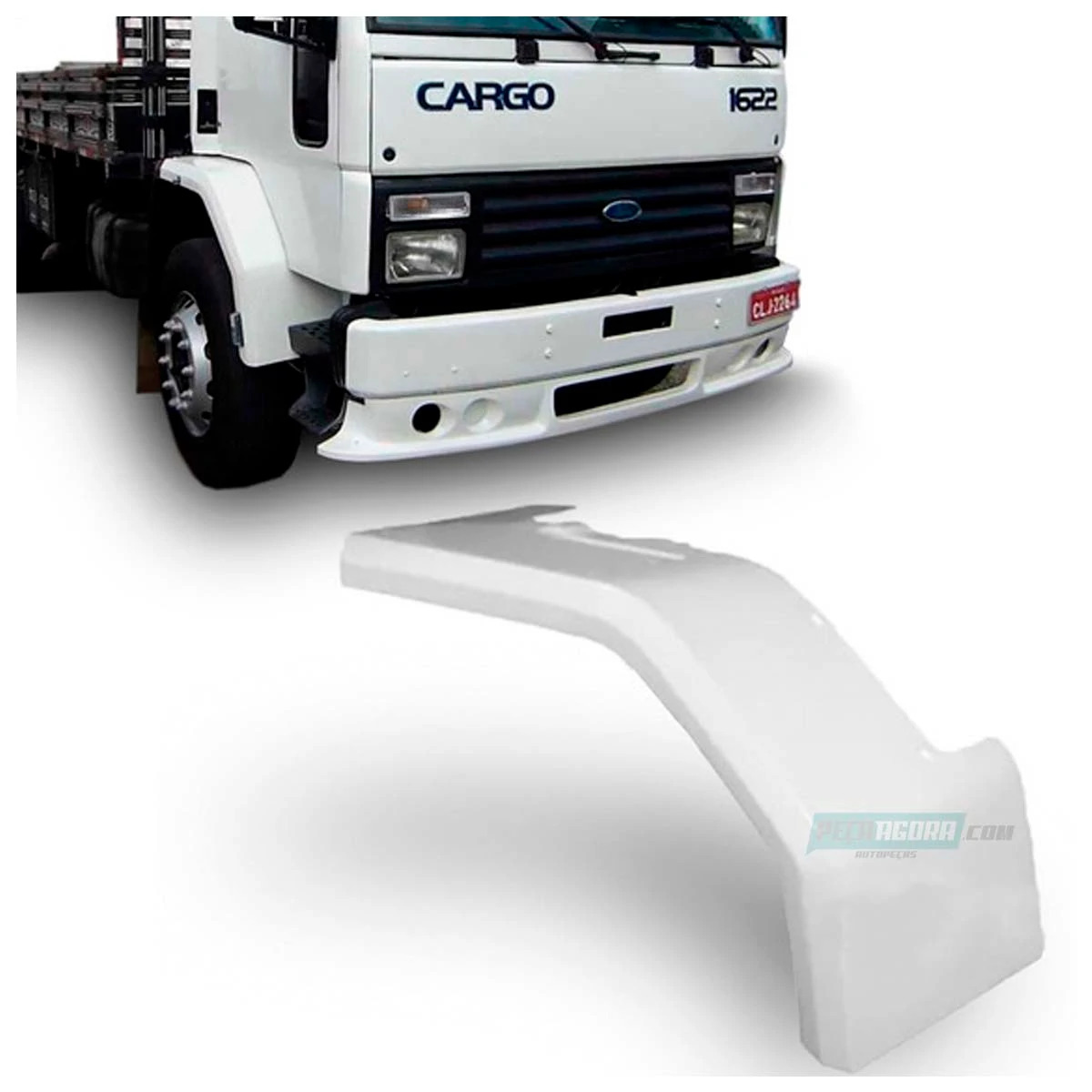 PARALAMA DIREITO FIBRA FORD CARGO 91 A 00 1418 1618 1419 1215 1415 2322 3530 322