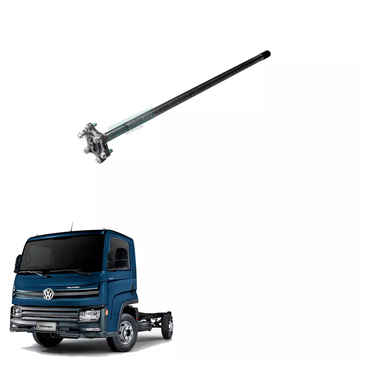 SEMI EIXO DIFERENCIAL VW 8.9 30 ESTRIAS 967MM DIR E ESQ ​VW CAMINHAO DELIVERY 