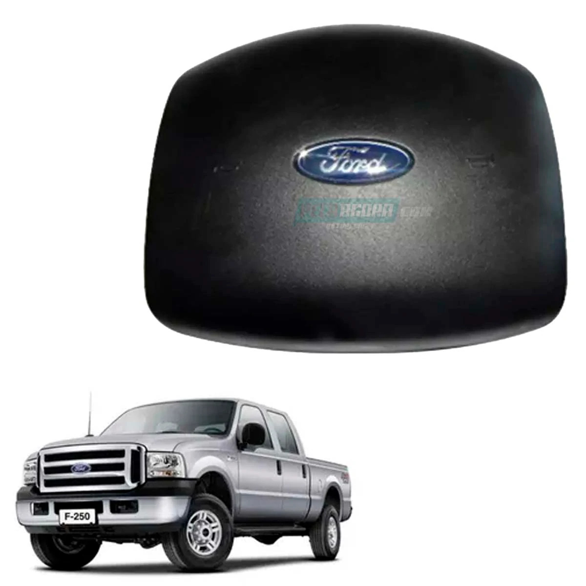 COBERTURA DO VOLANTE DIRECAO FORD F350 F4000 98 EM DIANTE F12000 2001 A 2005 (1C