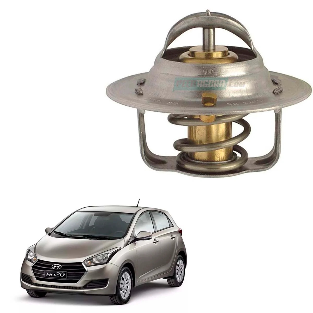 VALVULA TERMOSTATICA HB20 12 A 17 HYUNDAI (VT44188)