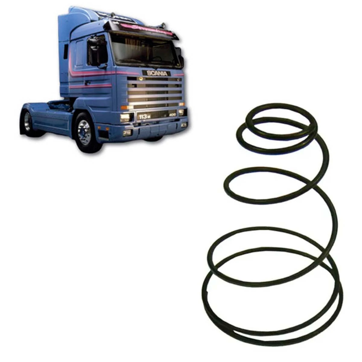 MOLA ALAVANCA CAIXA MUDANCA PARA SCANIA R113 (394675])