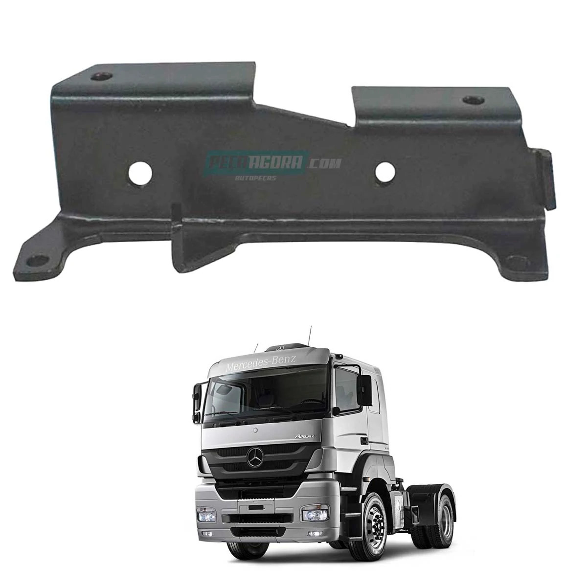 SUPORTE FAROL LD MB AXOR DIREITO MERCEDES BENZ (9448850114,-L61022)