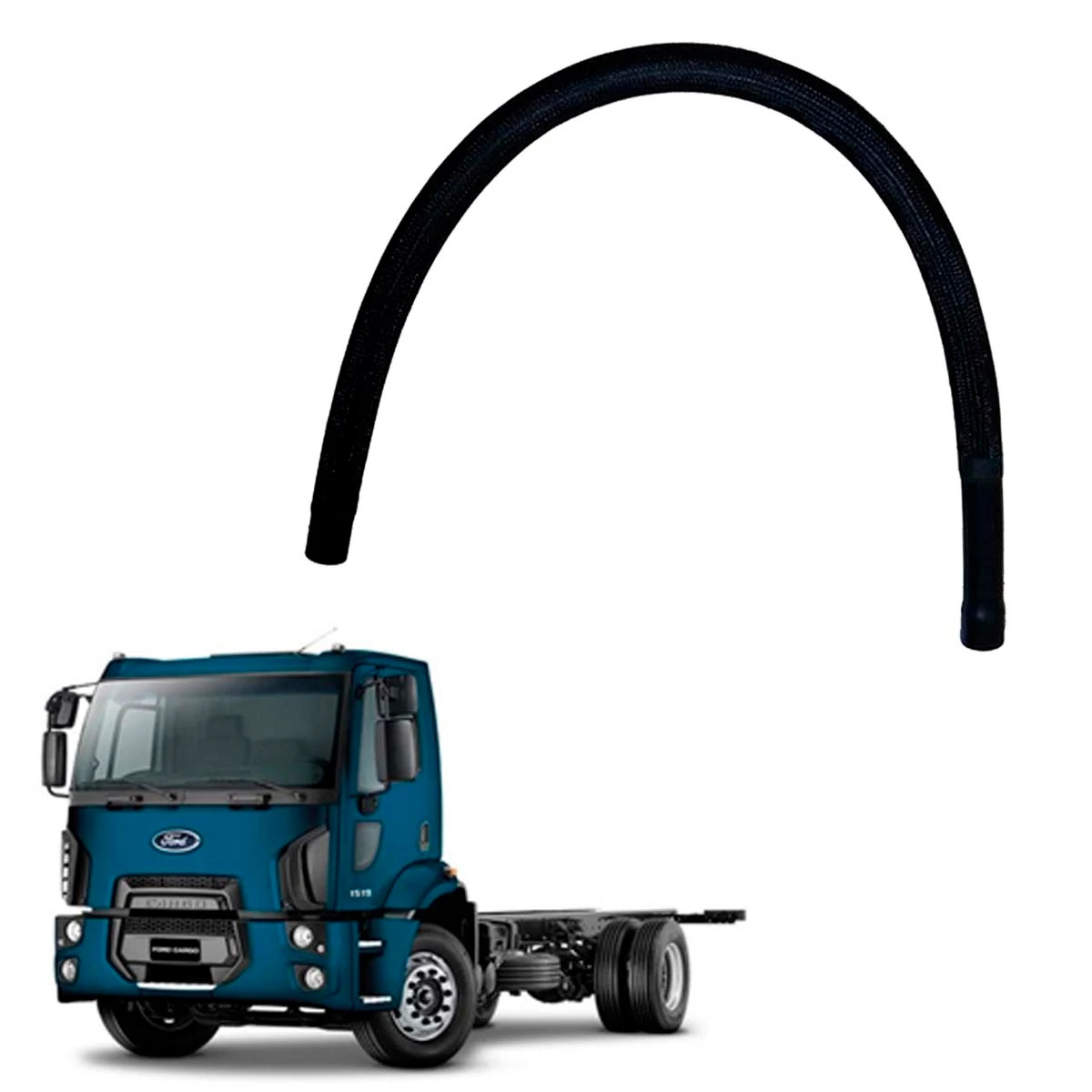 MANGUEIRA RESERVATORIO AGUA CONECTOR MANGUEIRA INFERIOR RADIADOR FORD NOVO CARGO