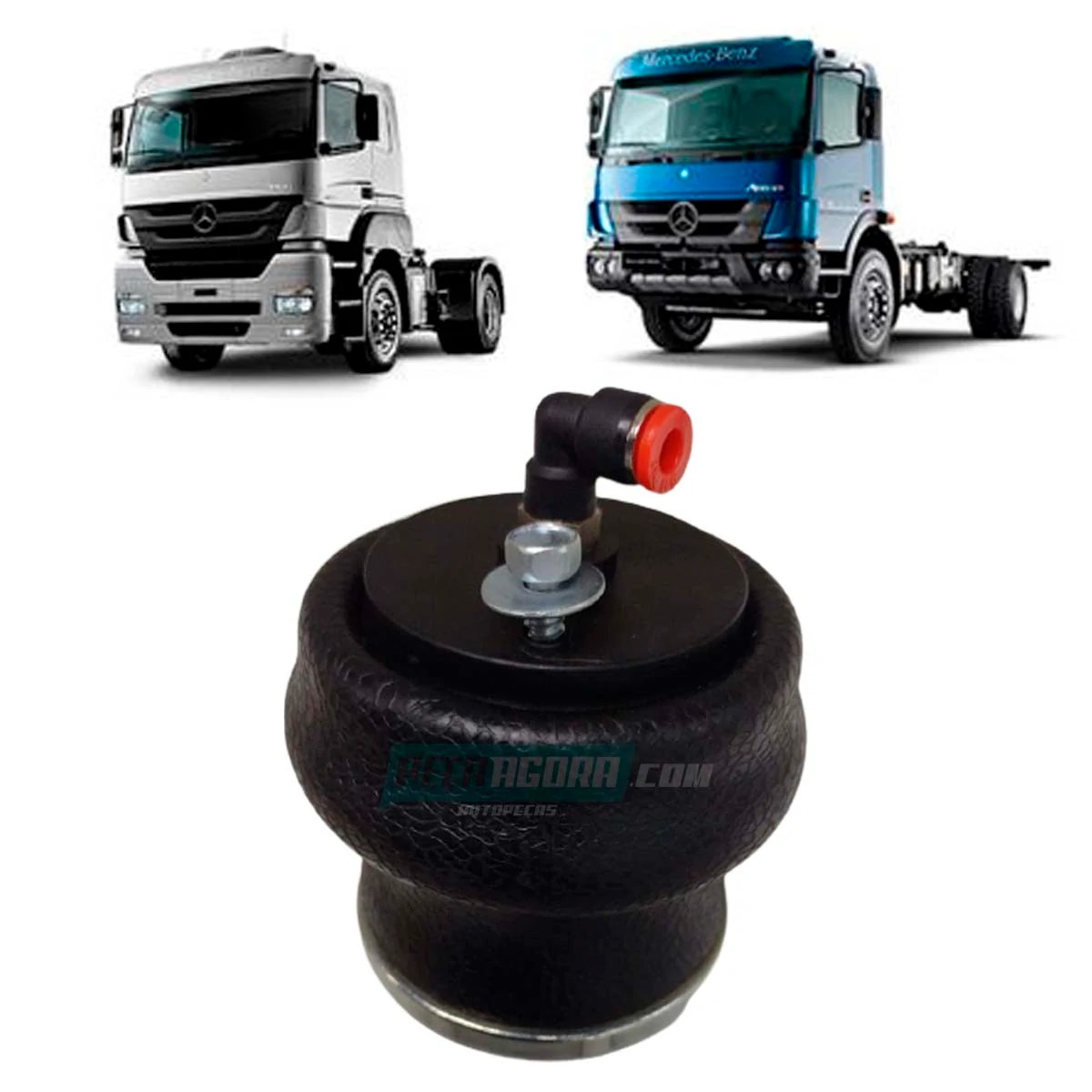 MOLA PNEUMATICA BANCO MBB ATEGO AXOR 1315 1418 1518 1718 1719 1723 1725 1933 203