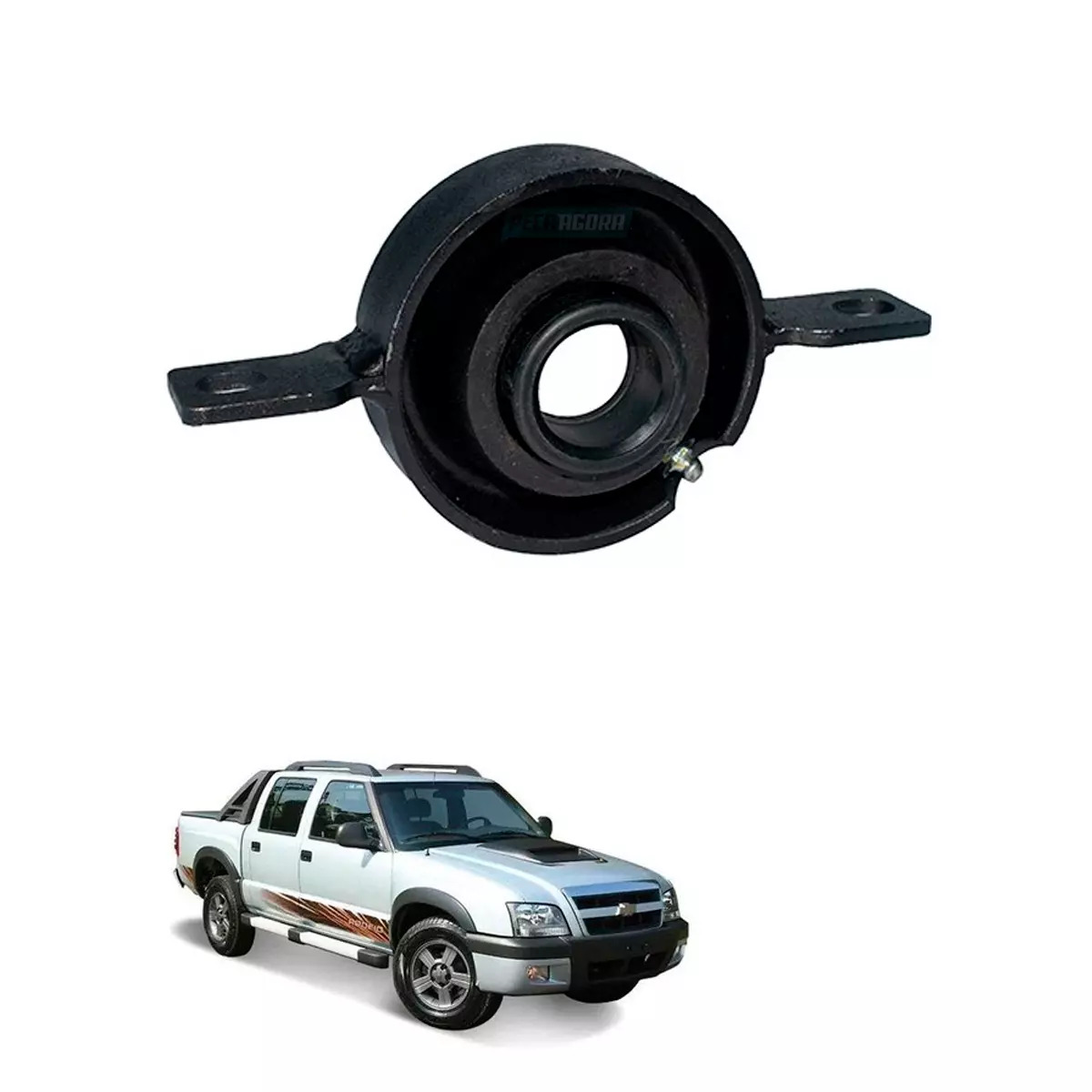 SUPORTE CARDAN COMPLETO C/REGULAG. NOVA S10 (2012...) Ø 30 MM C/BICO GRAX. (947