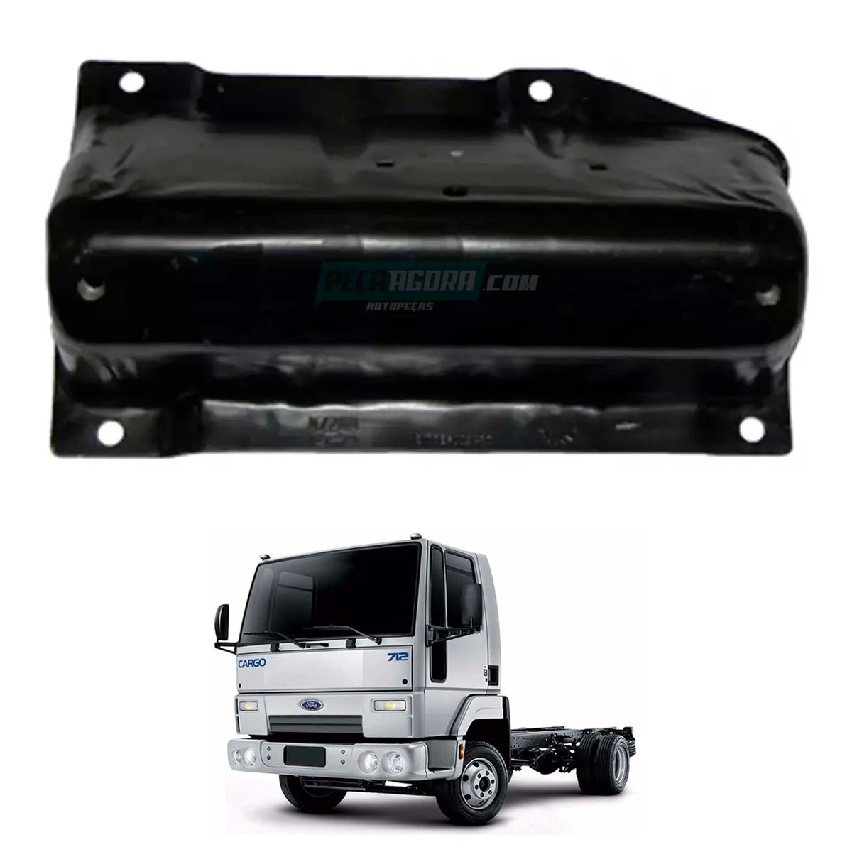 SUPORTE ASSOALHO BANCO FORD CARGO 1985 A 2011 712 814 815 915 815E 816 1317E 151