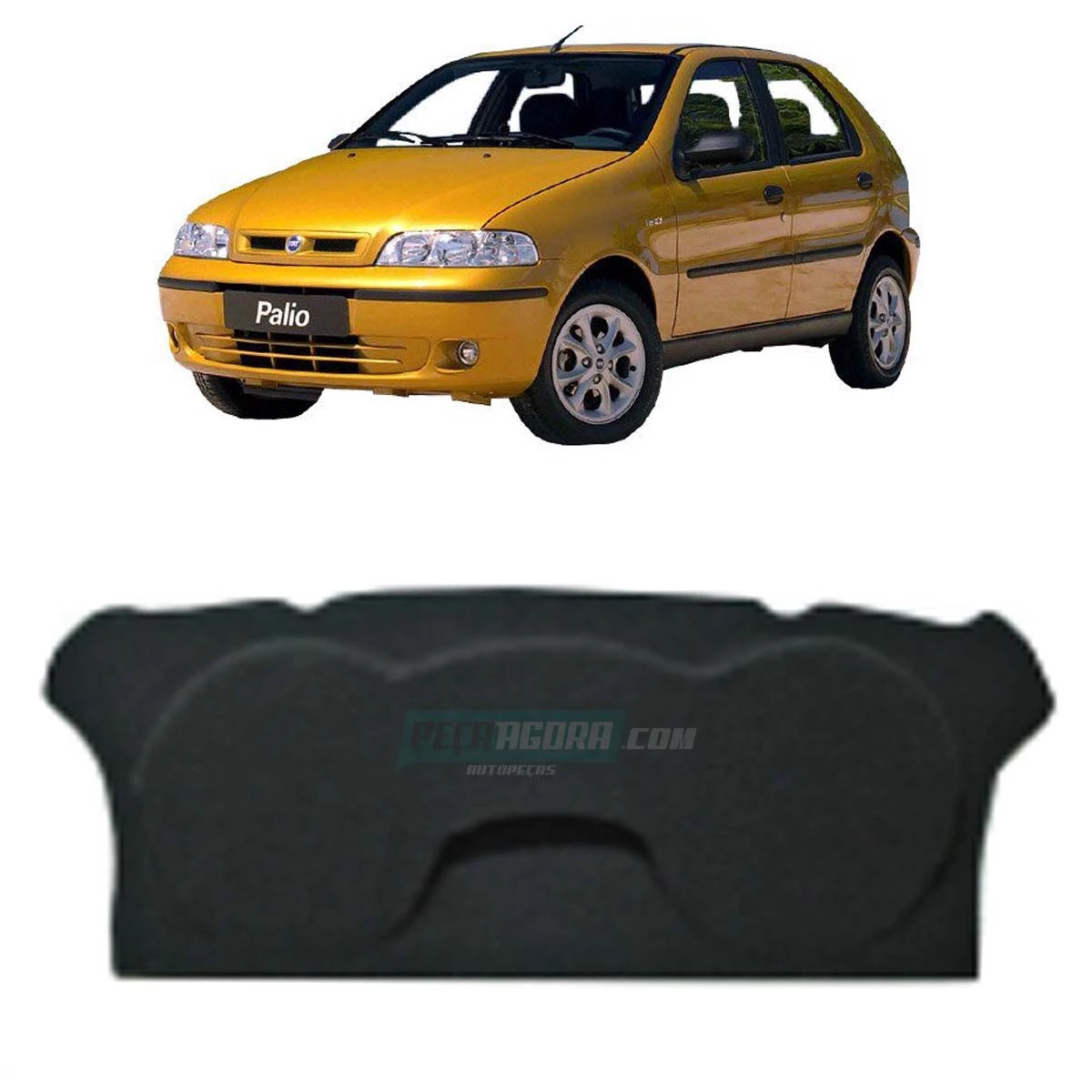 TAMPA PORTA MALA PALIO 01 A 08 GRAFITE (M308147)