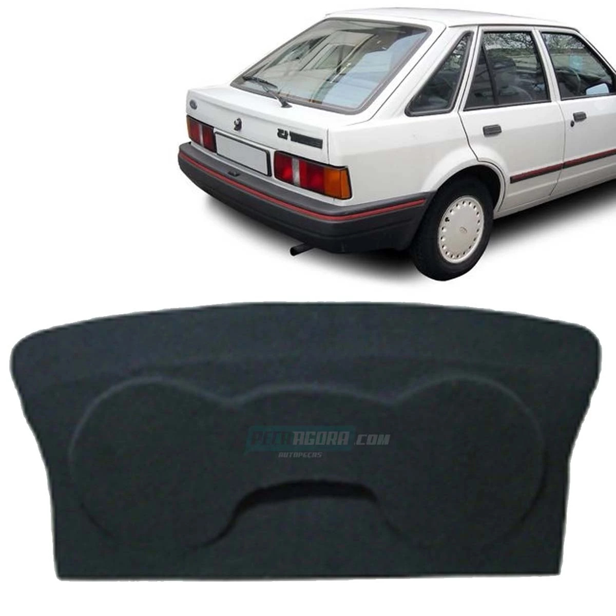 TAMPA PORTA MALA ESCORT HOBBY GRAFITE (M308025)