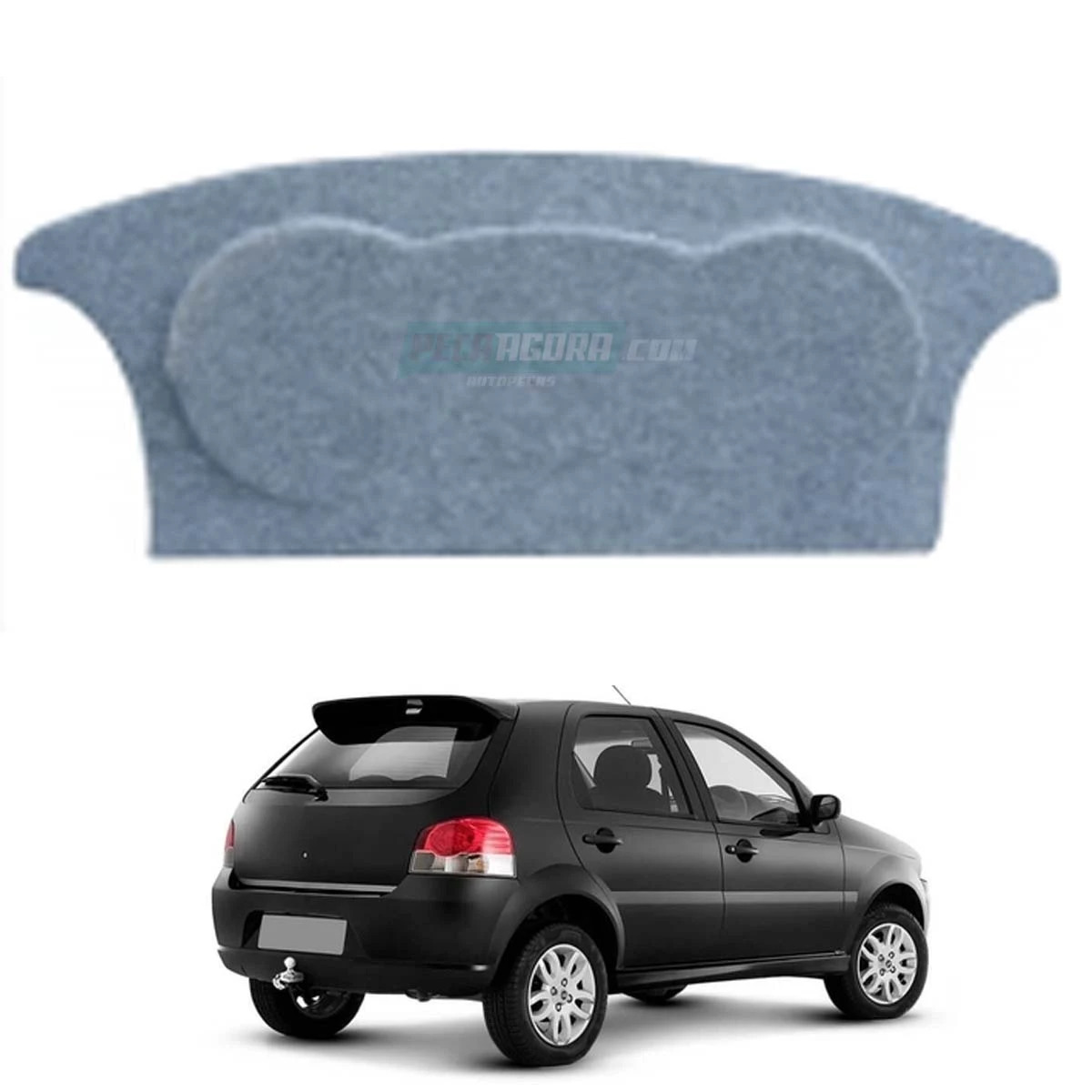 TAMPA PORTA MALA PALIO 09 A 12 GRAFITE (M308257)