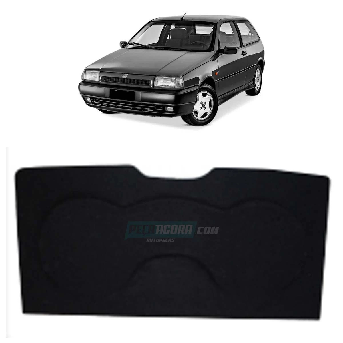 TAMPA PORTA MALA FIAT TIPO PRETO (M308038)