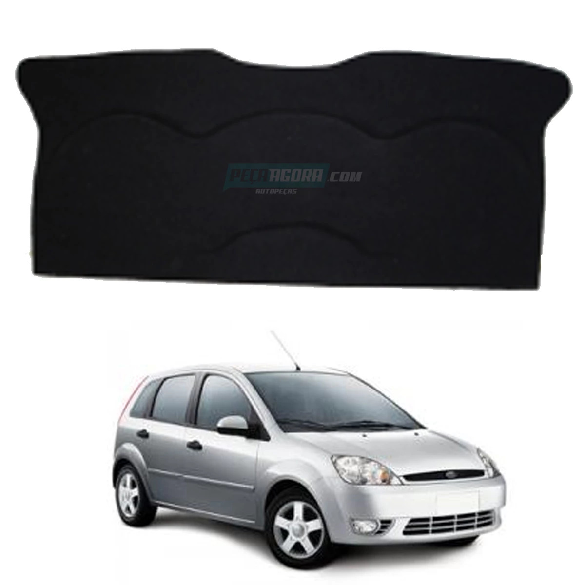 TAMPA PORTA MALA FIESTA 03 A 14 GRAFITE (M308153)