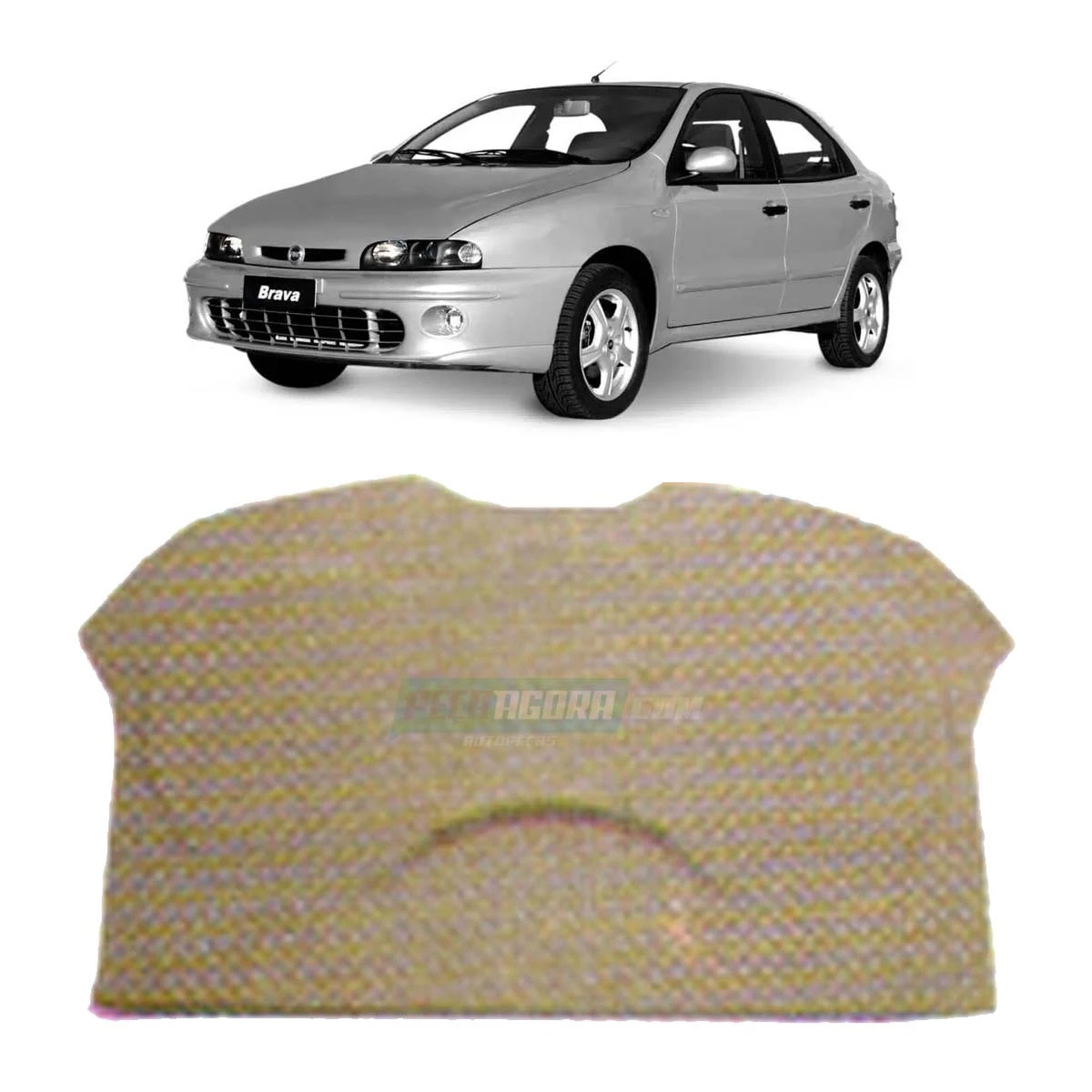 TAMPA PORTA MALA BRAVA GRAFITE (M308624)