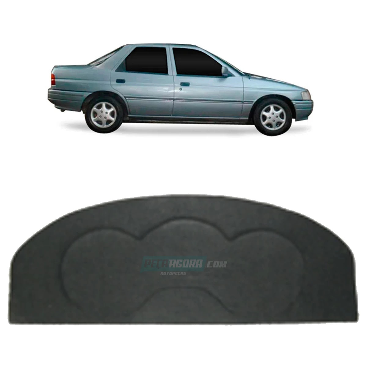 TAMPA PORTA MALA VERONA 4 PORTAS PRETO (M308060)