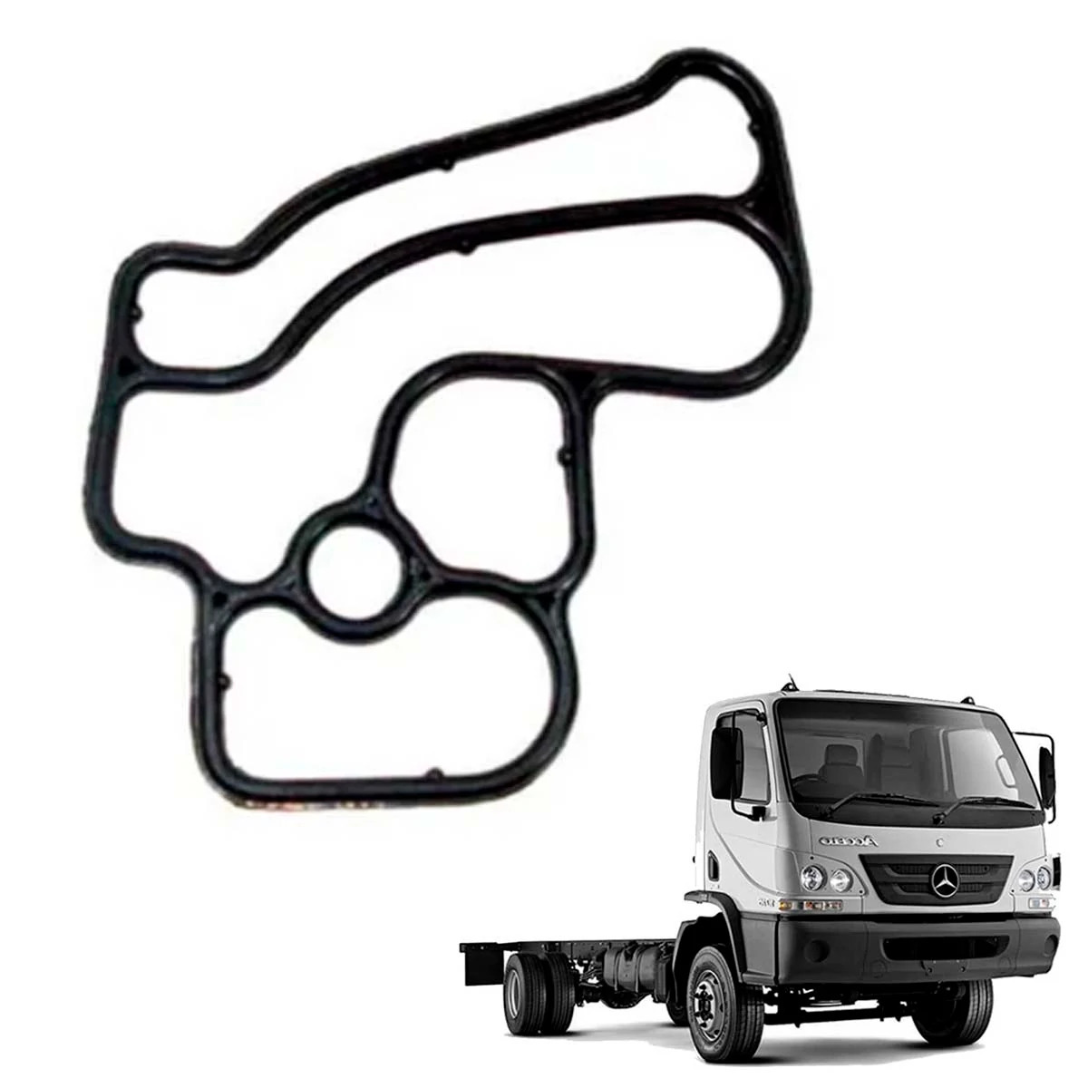 JUNTA FILTRO OLEO OM904 OM924 OM906 OM926 MB ACCELO 815 1016 1316 712 914 915 12