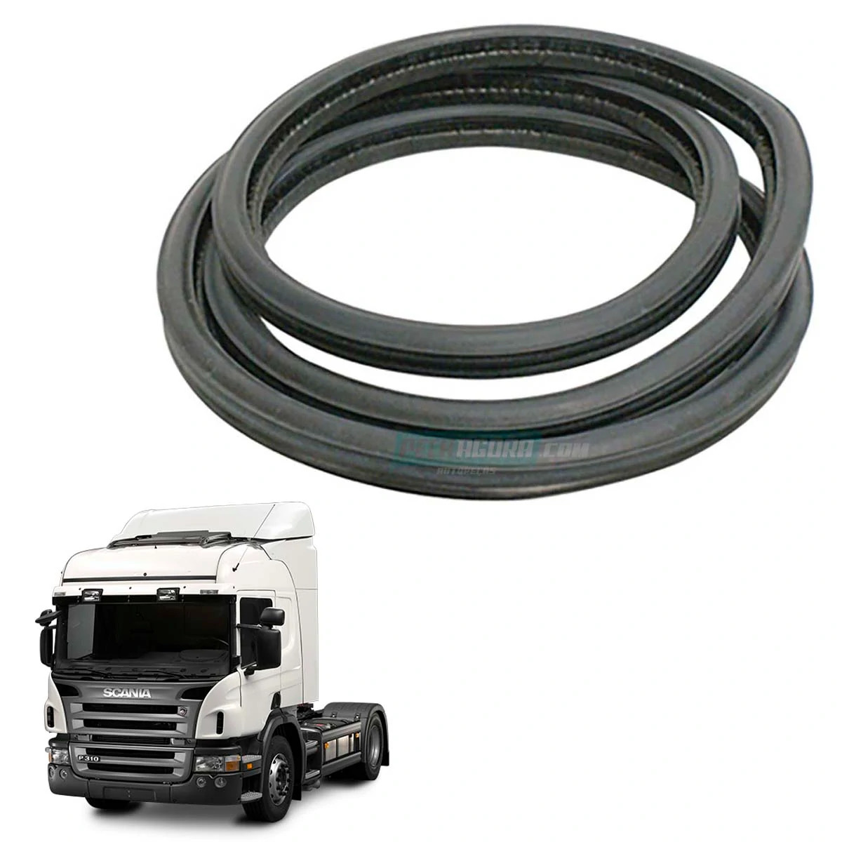 BORRACHA DO TETO SOLAR PARA SCANIA SERIE 4 TODOS S4 TODOS (1366714,)