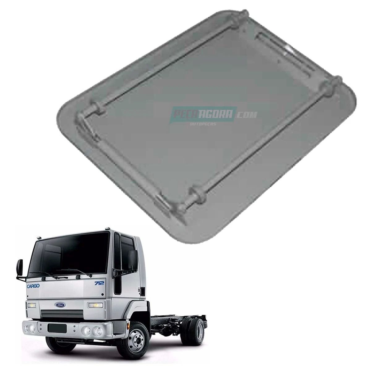 TAMPA TETO SOLAR FORD CARGO 1985 A 2011 712 814 815 915  (85HBE500A04BA-5C45E500