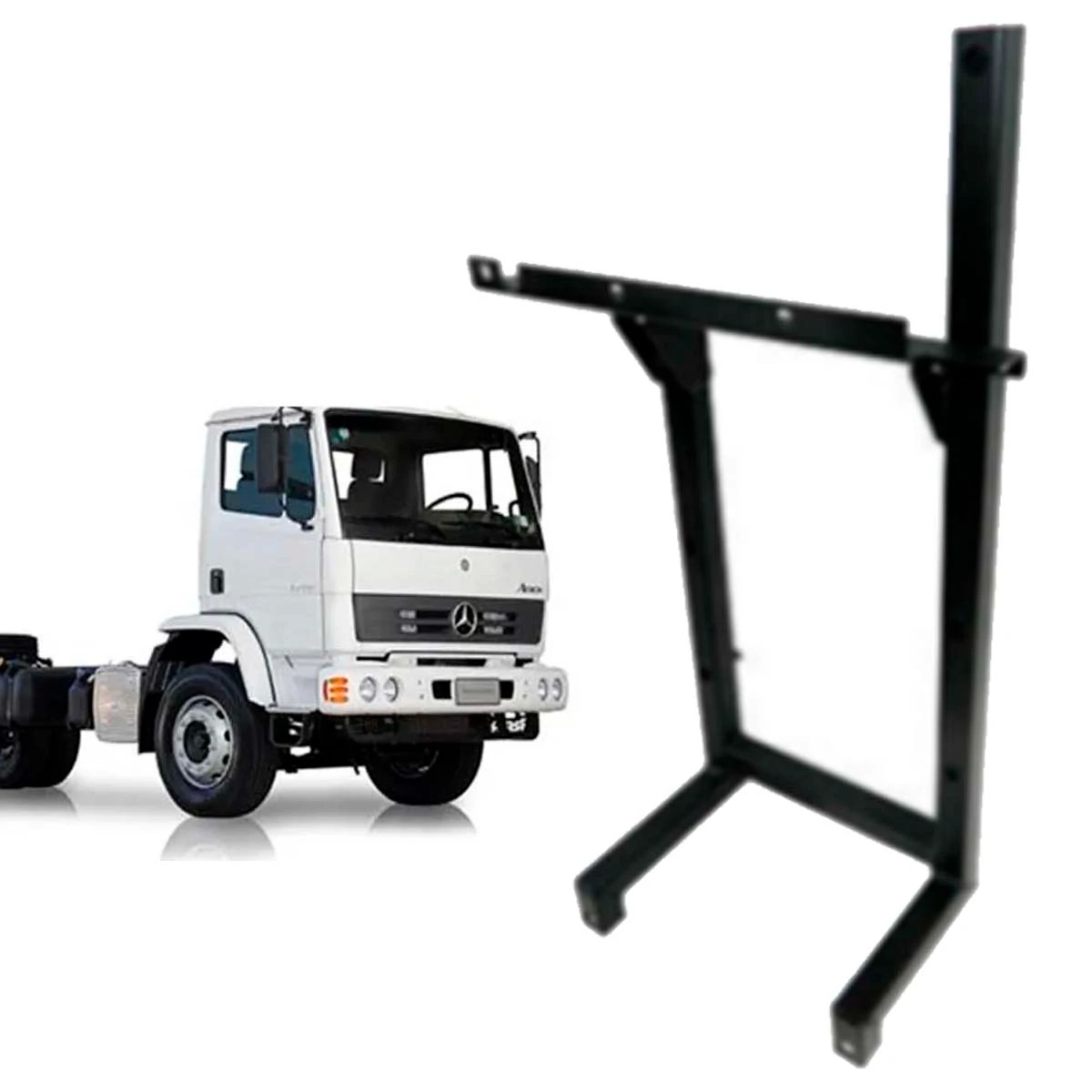 SUPORTE ESTRIBO DIR MB 1215 1318 1418 1518 1718 1720 2423 2726 2428 (6936600714)