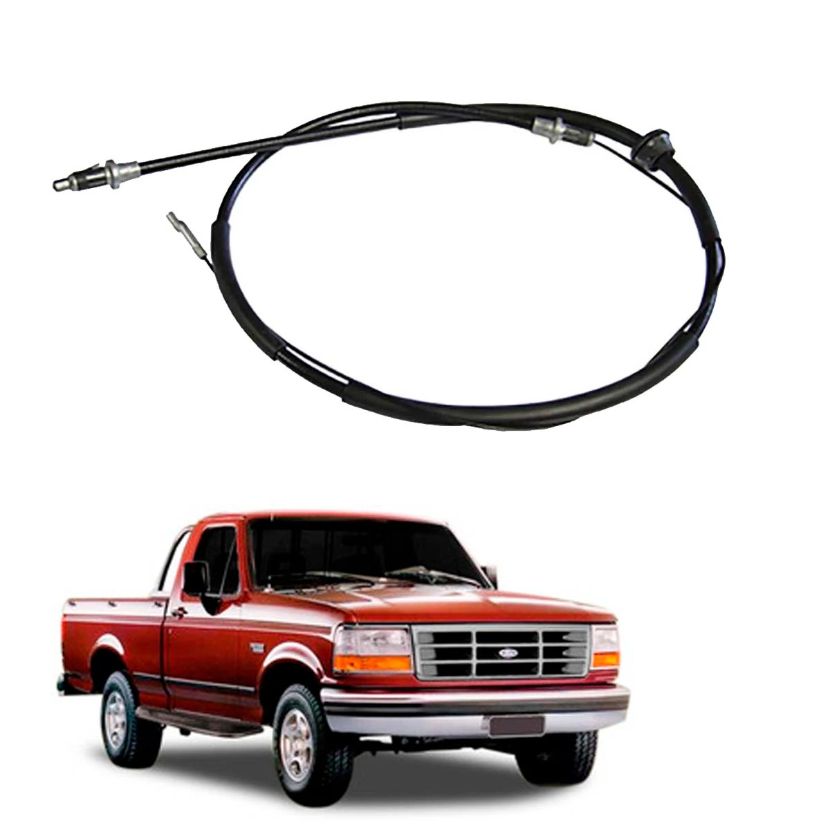 CABO FREIO DIANTEIRO FORD F1000 96 A 98 MOTOR MAXION HSD F1000 93 A 98 MOTOR MMW