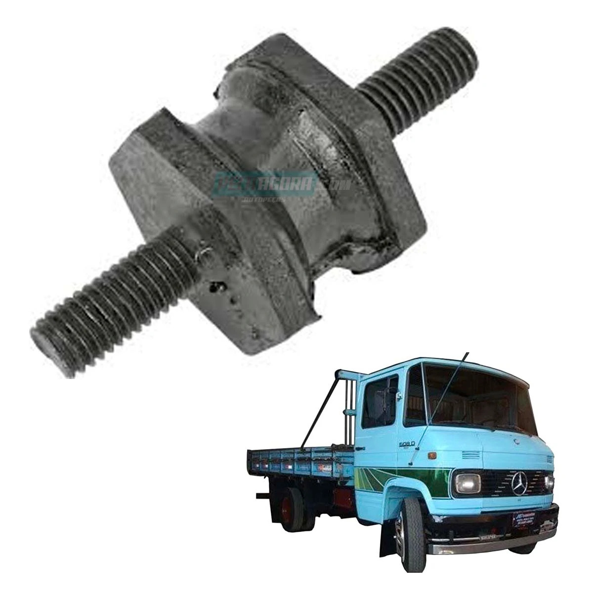 COXIM RADIADOR SUPERIOR LATERAL MENOR MB 608D (0019872640,)