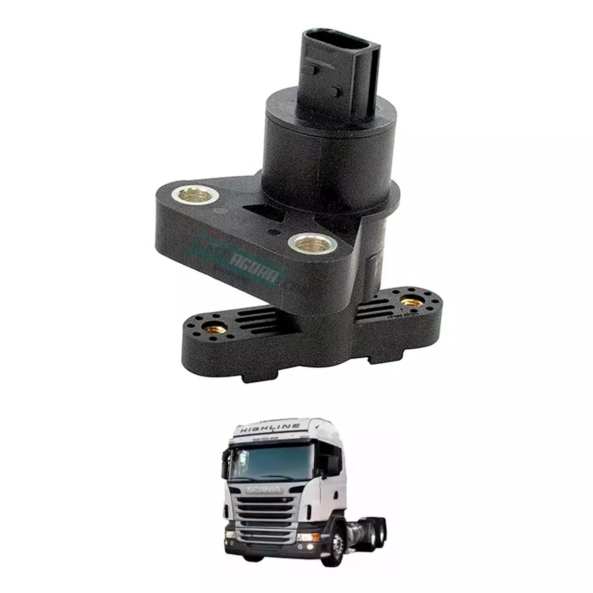 VALVULA SOLENOIDE CAMINHAO PGR ONIBUS FKN NIVELAMENTO SUSPENSAO (1889797-L43958)