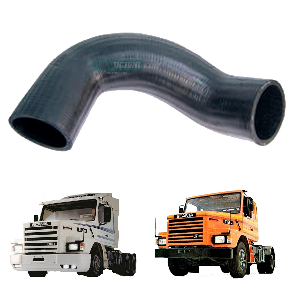 MANGUEIRA RADIADOR DIREITA PARA SCANIA 112 113 (527236)