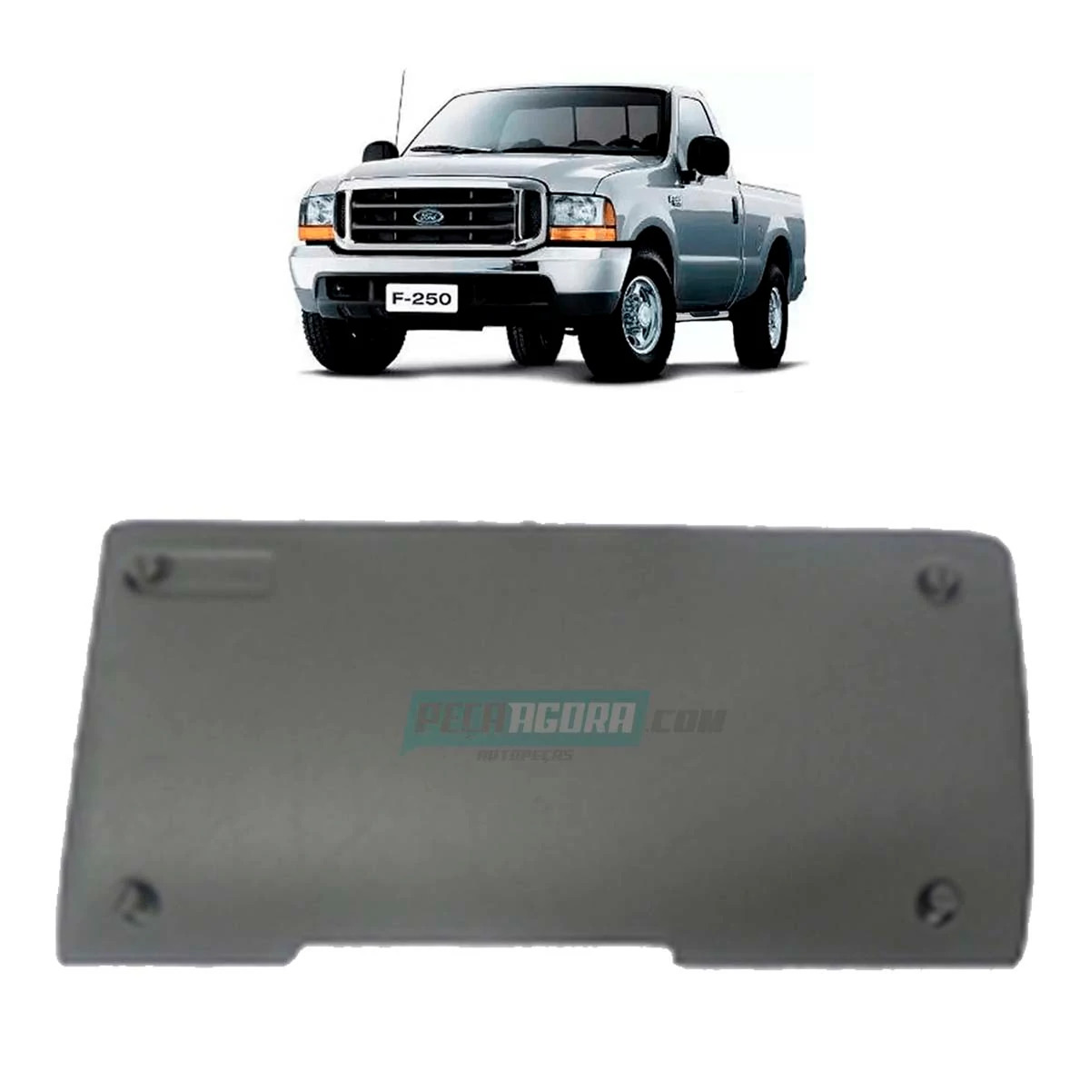 COBERTURA CAIXA DE FUSIVEL FORD F250 F350 F4000 98 A 2001  (F81Z8004459AAC-F81Z2