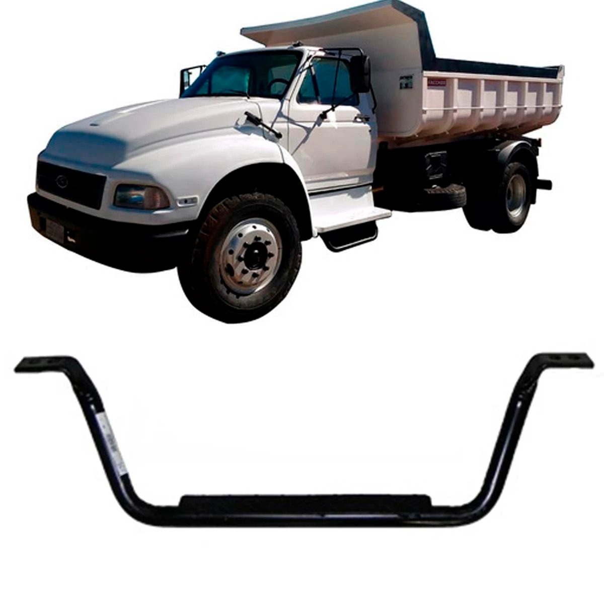 ESTRIBO TUBULAR AUXILIAR FORD F12000 F14000 93 A 98 FORD CARGO 1215 1418 1419 14