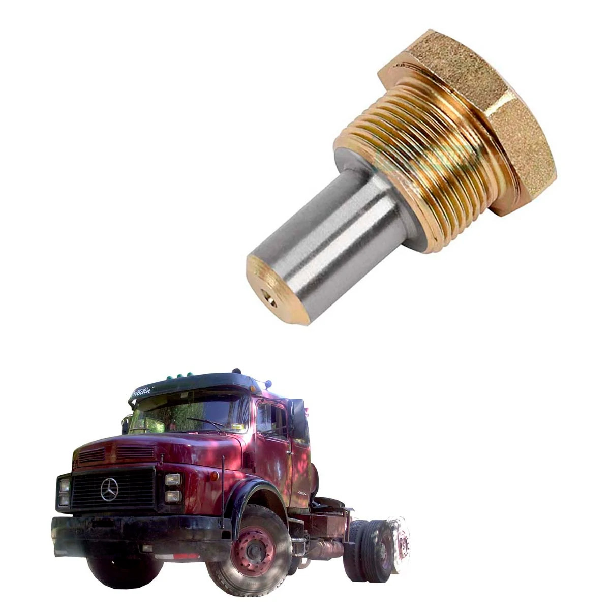 PARAFUSO GARFO COMANDO MB 1519 2219 MERCEDES BENZ (0002650971.)