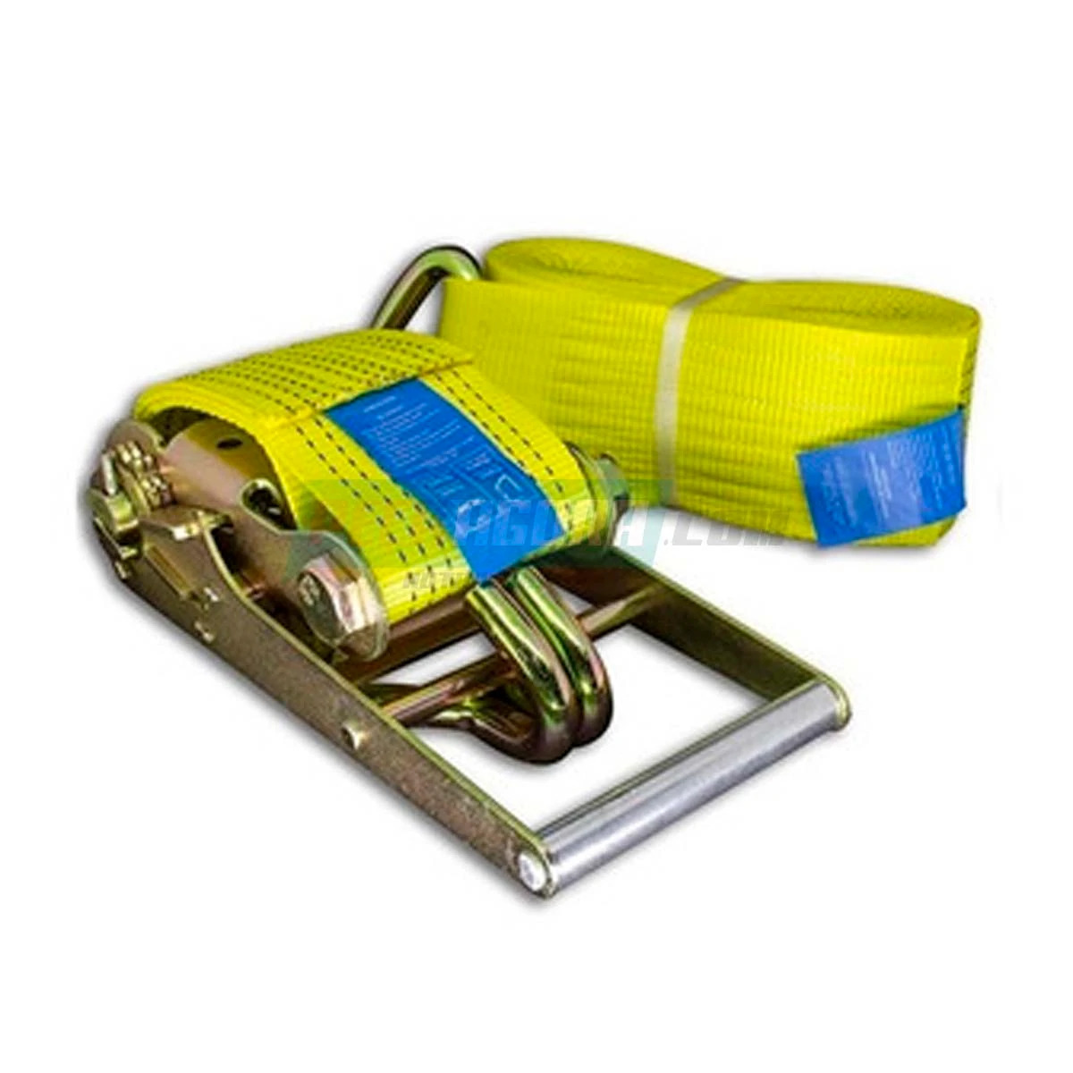 CONJUNTO CINTA AMARRACAO COM CATRACA 9 M PESO 10 TONELADAS GANCHO J (25100010100