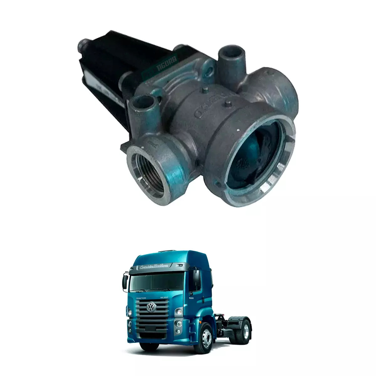 VALVULA LIMITADORA DE PRESSAO ORIGINAL WABCO PARA SCANIA VW CONSTELLATION MAN ME