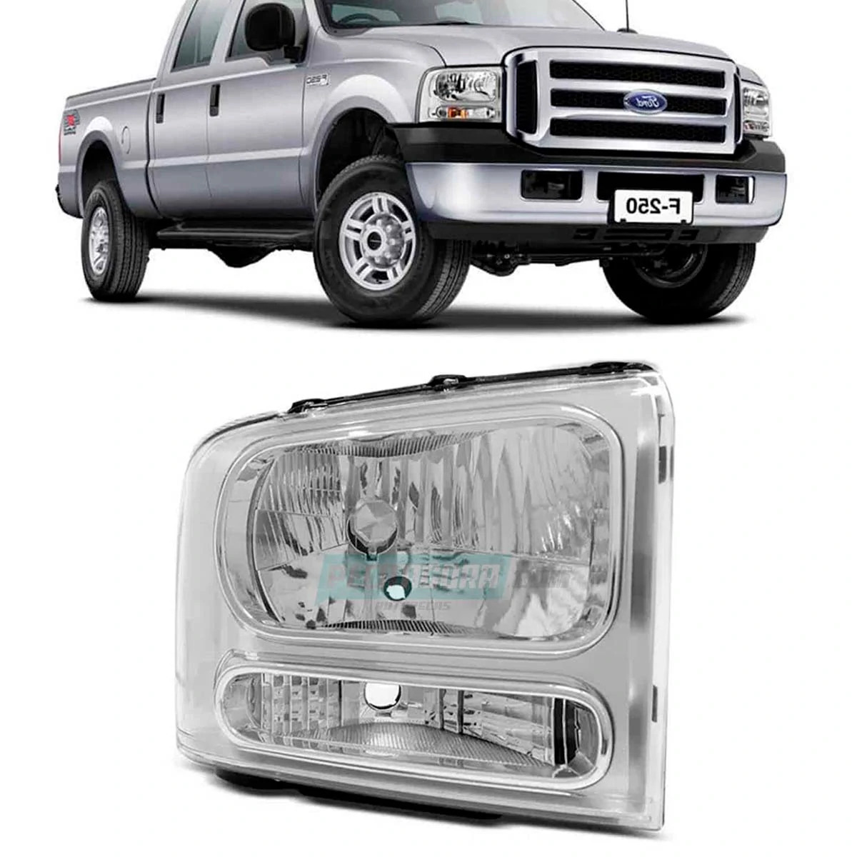 FAROL DIR FORD F250 F350 F4000 2008 EM DIANTE (6C3513005BA)
