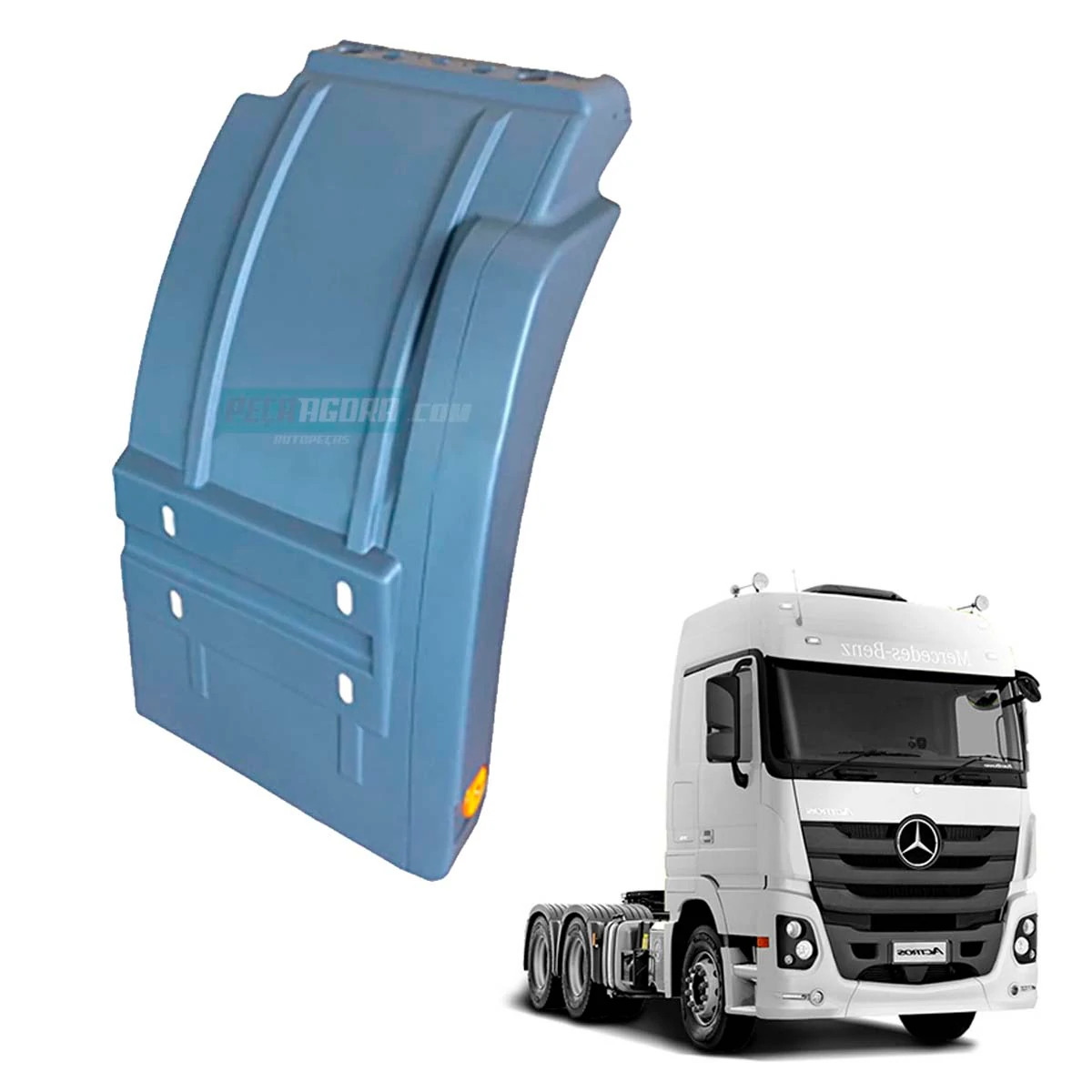 PARALAMA TRASEIRO CABINE DIR MB ACTROS MERCEDES BENZ (9438800406-IM)