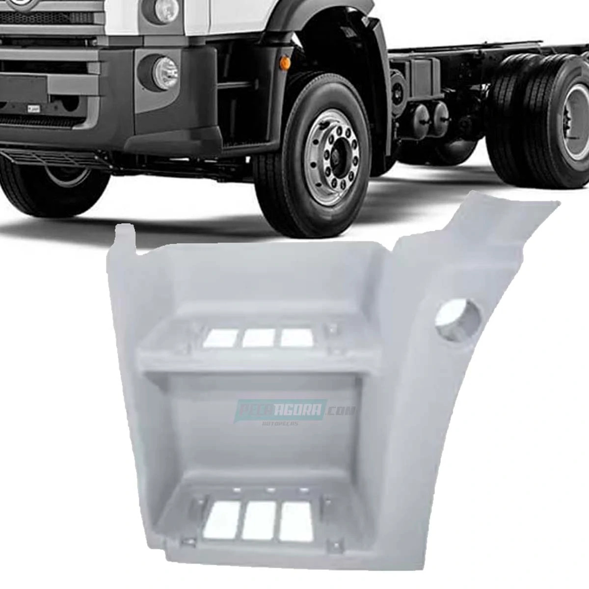 ESTRIBO ESQ VW CONSTELLATION 13180 15180 24250 24280 31330 2 DEGRAUS ESQUERDO FI