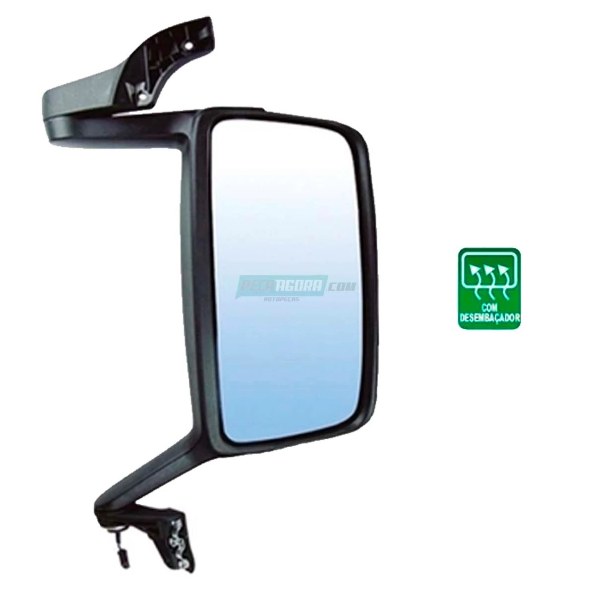 RETROVISOR DIREITO VOLVO FH FM ANO 2010 COM DESEMBACADOR (20567649-20535603-2056